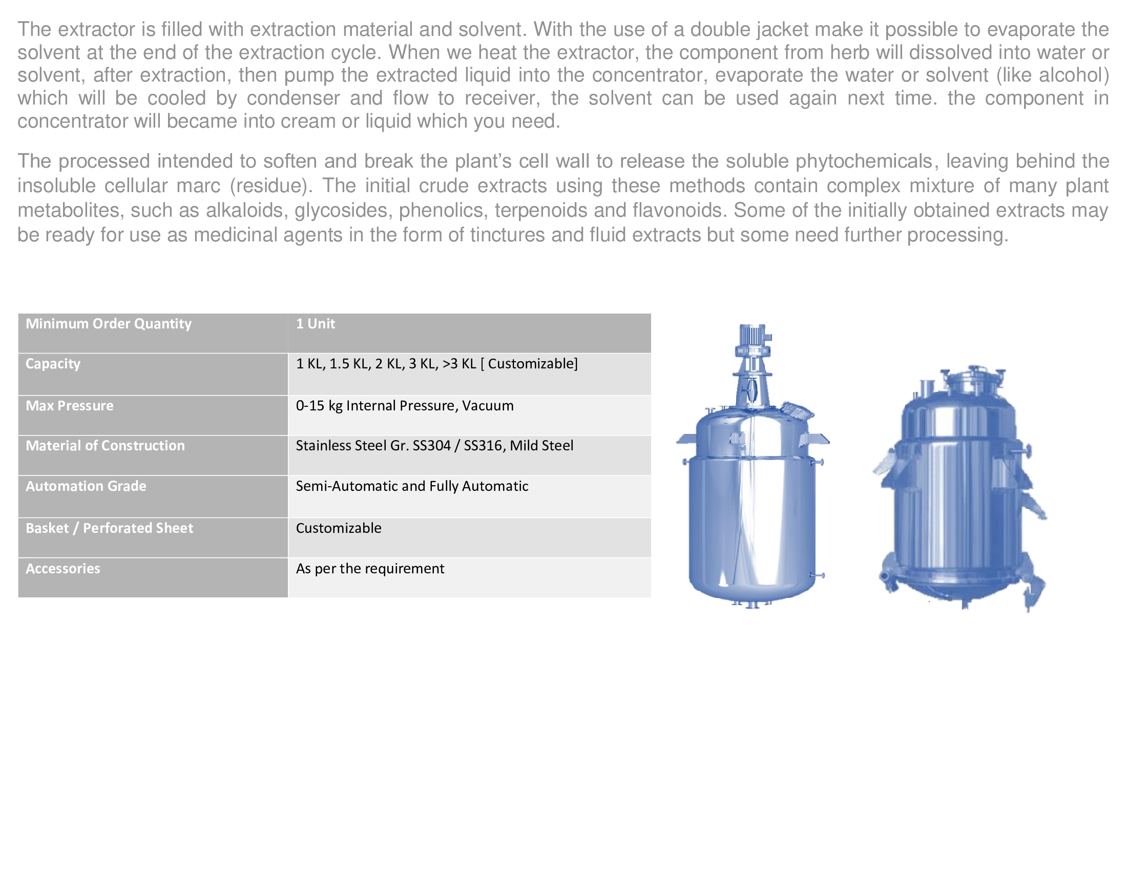 Extractors